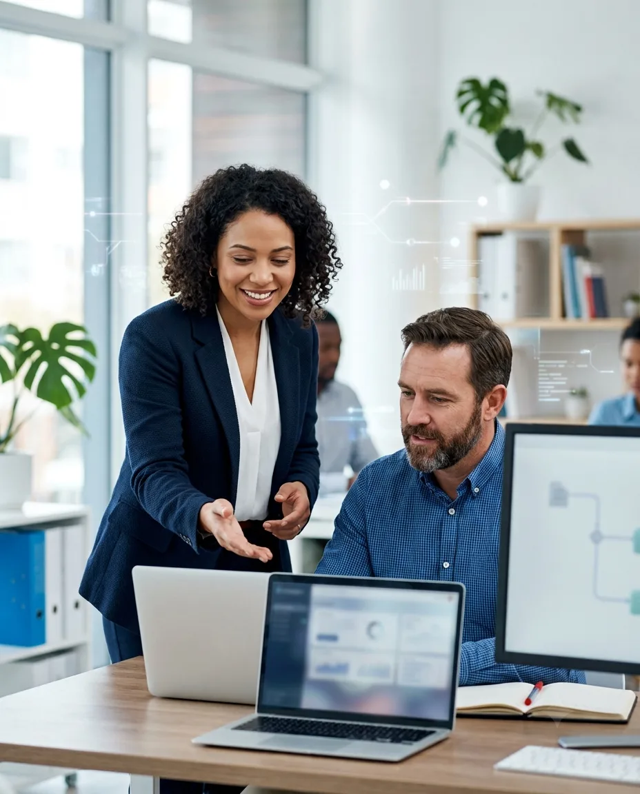 Smartweb helping a business team adopt AI tools and automation safely
